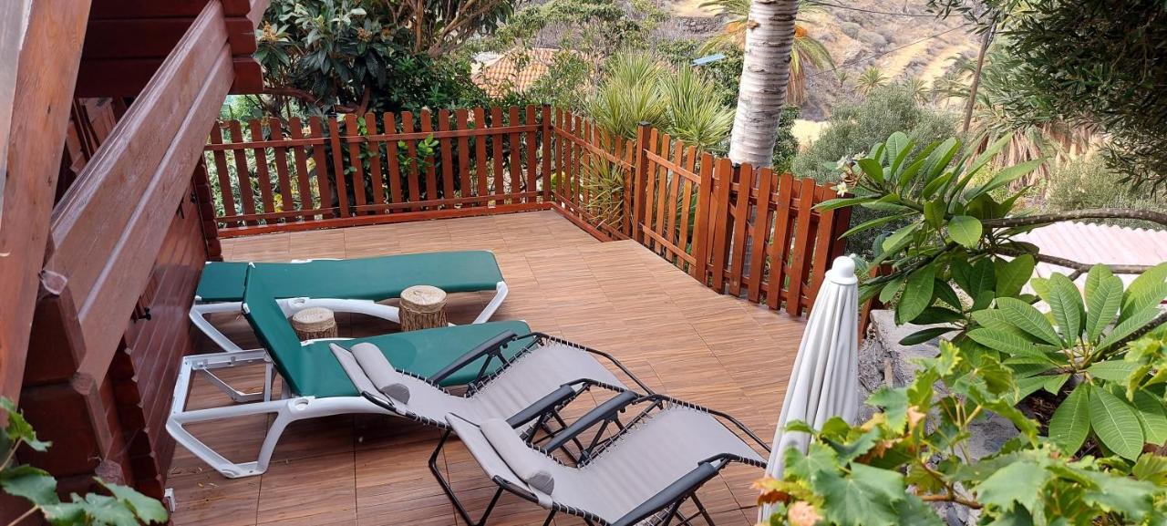 Cabana Los Palmeros, Vista Al Mar Y La Montana Alojera Εξωτερικό φωτογραφία