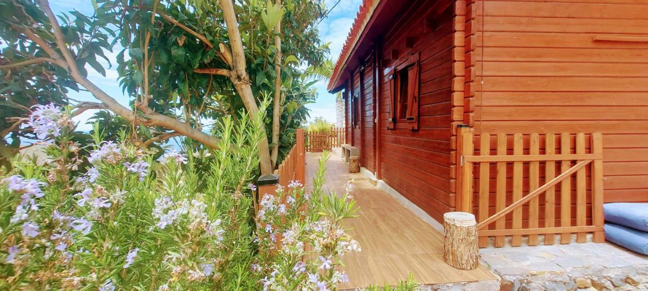 Cabana Los Palmeros, Vista Al Mar Y La Montana Alojera Εξωτερικό φωτογραφία
