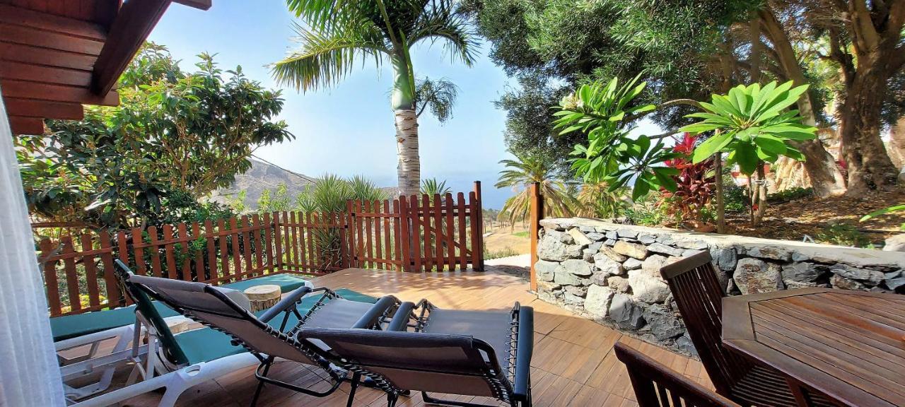 Cabana Los Palmeros, Vista Al Mar Y La Montana Alojera Εξωτερικό φωτογραφία