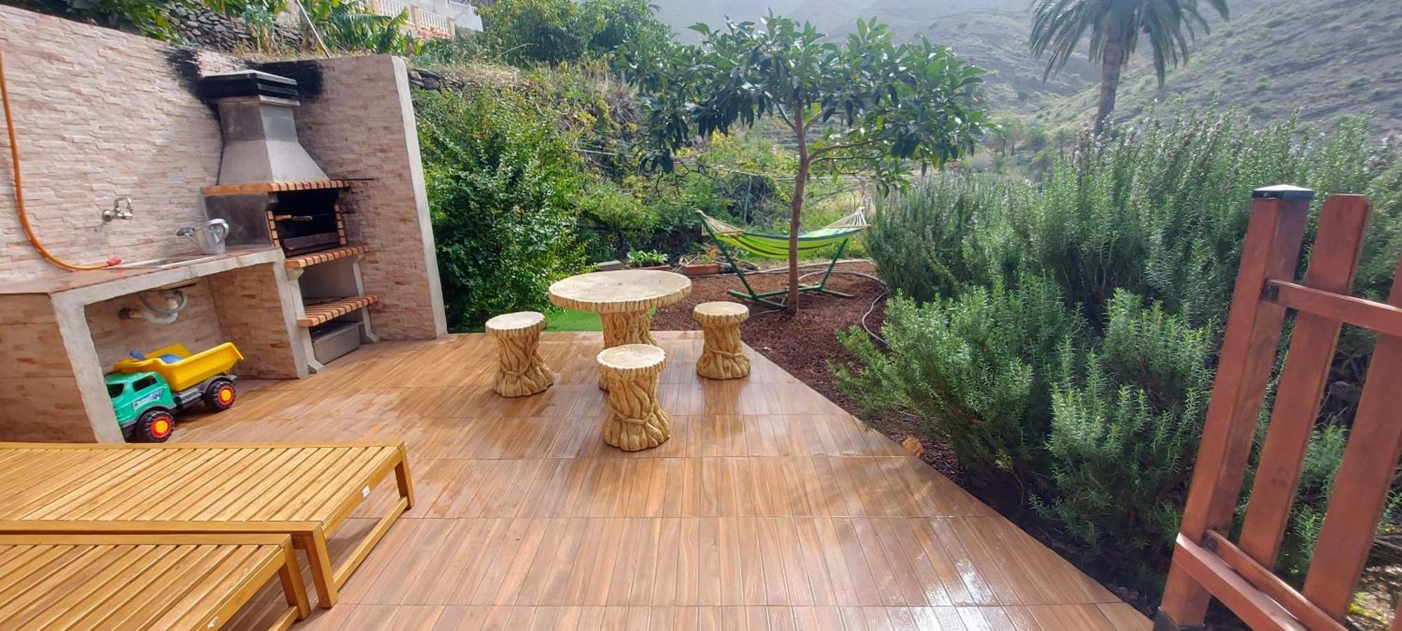 Cabana Los Palmeros, Vista Al Mar Y La Montana Alojera Εξωτερικό φωτογραφία