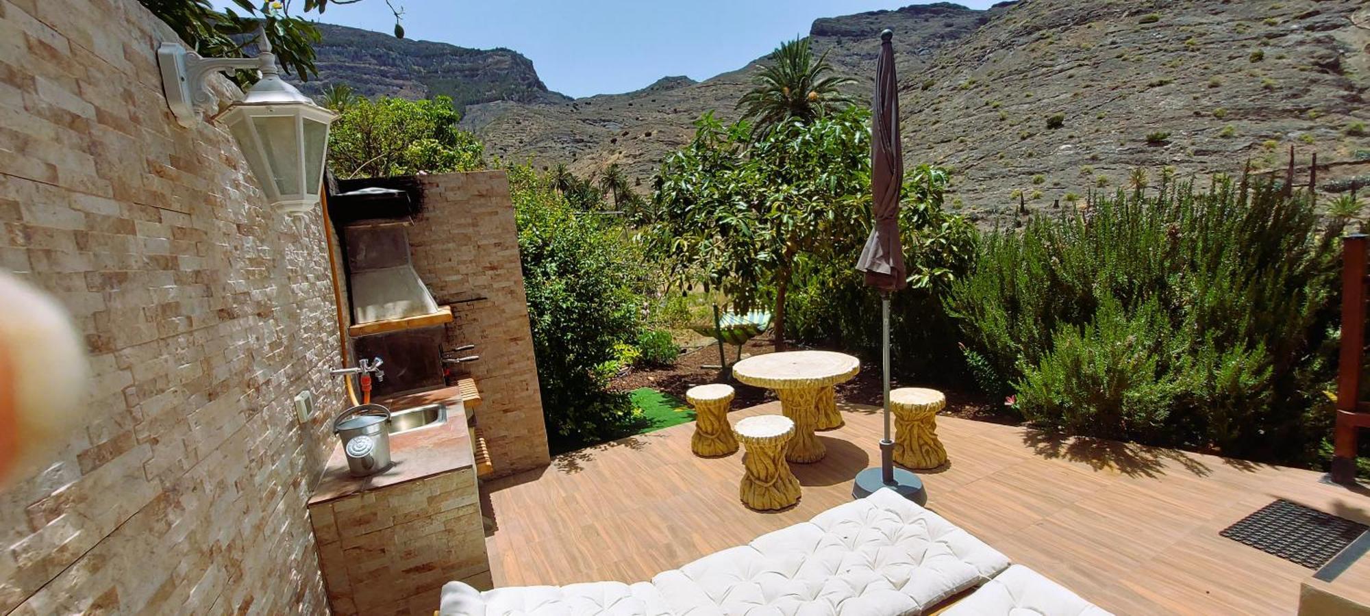 Cabana Los Palmeros, Vista Al Mar Y La Montana Alojera Εξωτερικό φωτογραφία
