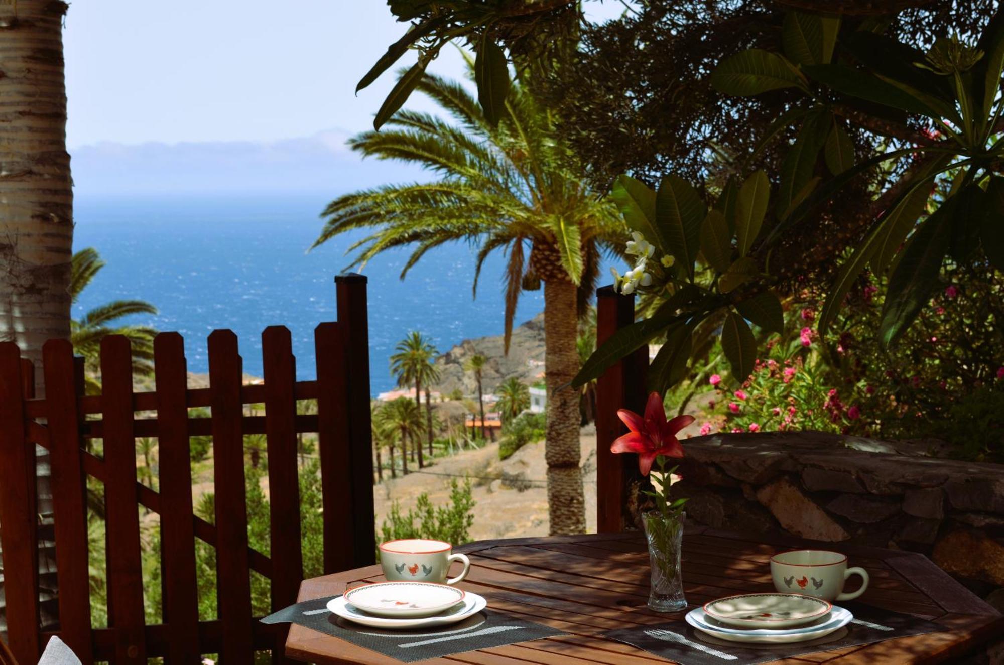 Cabana Los Palmeros, Vista Al Mar Y La Montana Alojera Εξωτερικό φωτογραφία